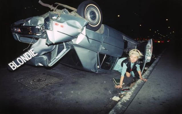 blondie car crash